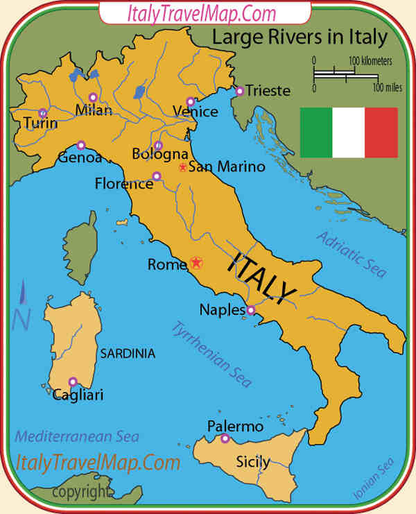 Italy Rivers